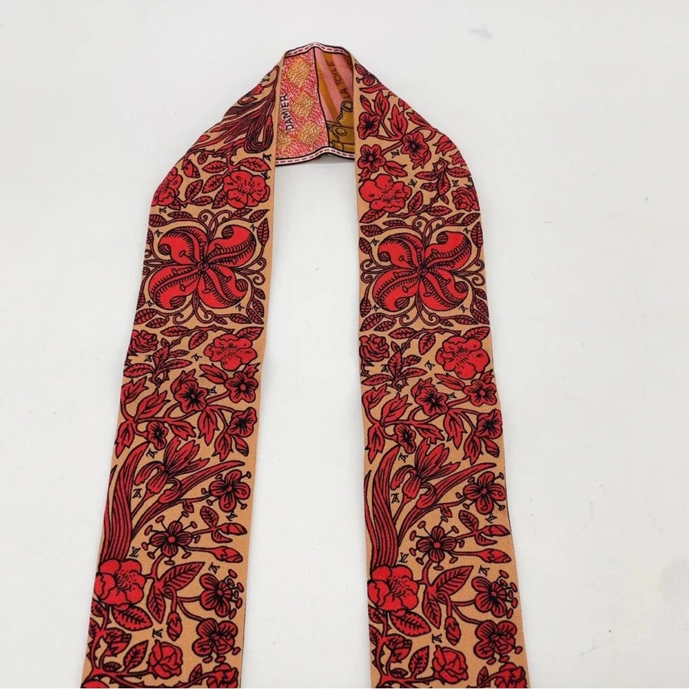 Louis Vuitton twilly neck scarf purse charm - Picture 8 of 13